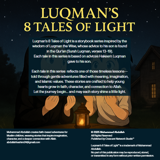 E-Book Luqman’s 8 Tales of Light. Full Series 1. Books 1-10