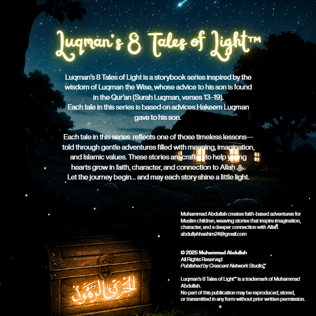 E-Book Luqman’s 8 Tales of Light. Series 1. Book 1