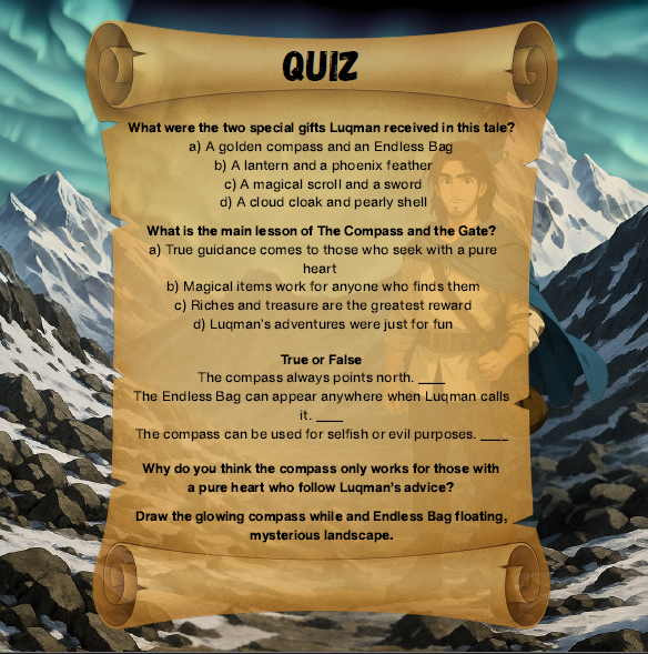 E-Book Luqman’s 8 Tales of Light. Series 1. Book 9