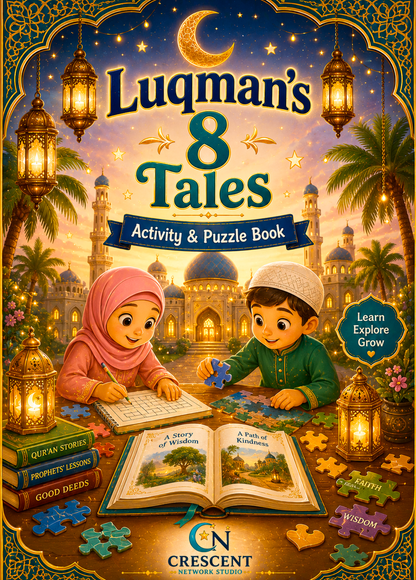 Digital + Printables - Luqman's 8 Tales. Activites Bundle
