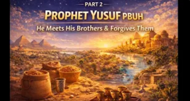 Prophet Yusaf PBUH - From Betrayal to Forgiveness (Part 2)
