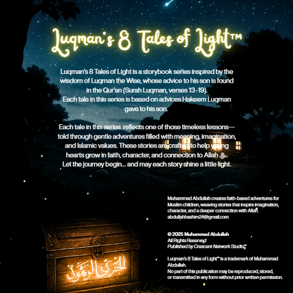 E-Book Luqman’s 8 Tales of Light. Series 1. Book 1